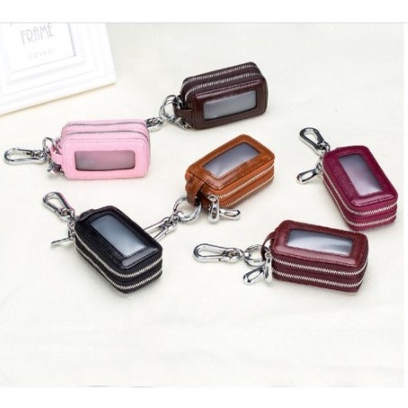 Dompet Remot Gantungan Kunci Mobil Motor Kulit Asli CL 2468 ORIGINAL IMPORT