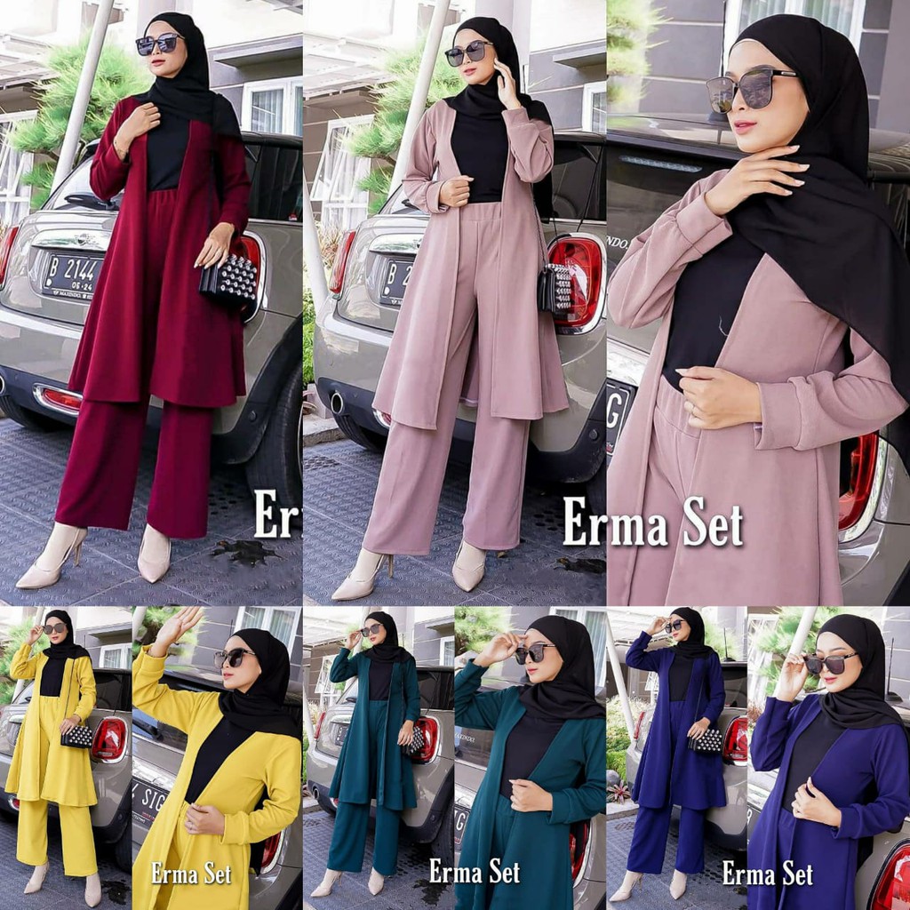 ERMA SET - stelan murah / stelan wanita / set murah / set wanita