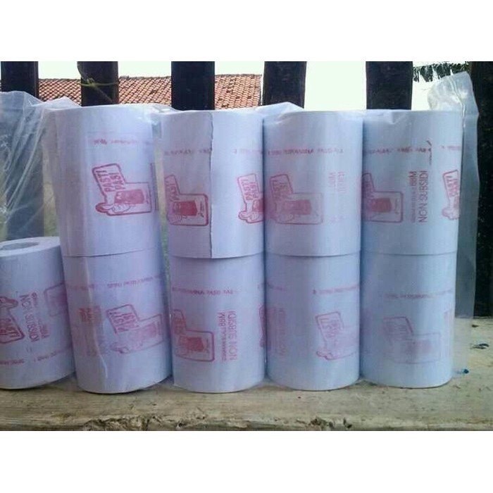 

KERTAS STRUK HVS UKURAN 75X60 MM CETAK LOGO PASTI PAS SPBU PERTAMINA