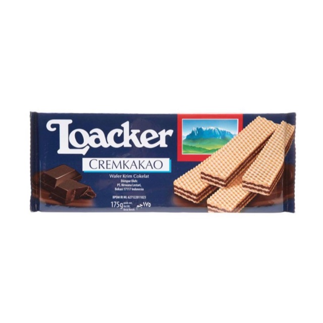 

Loaker Cream Cacao Wafer Loaker Cream Cacao 175gr