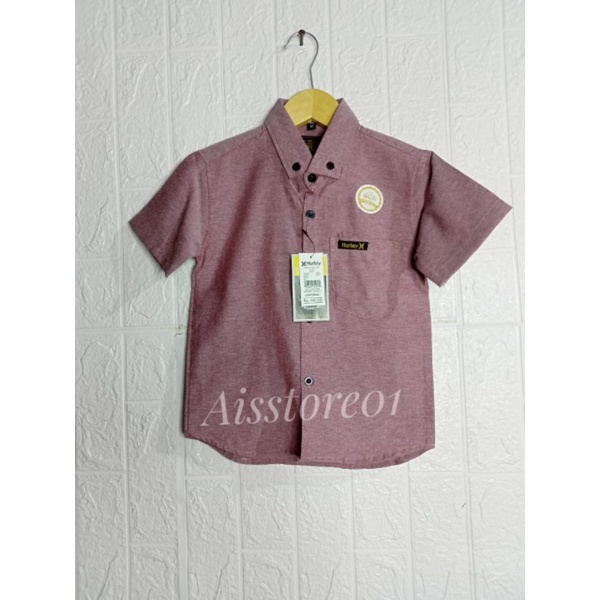 kemeja cauple anak dan ayah unisex  warna dusty