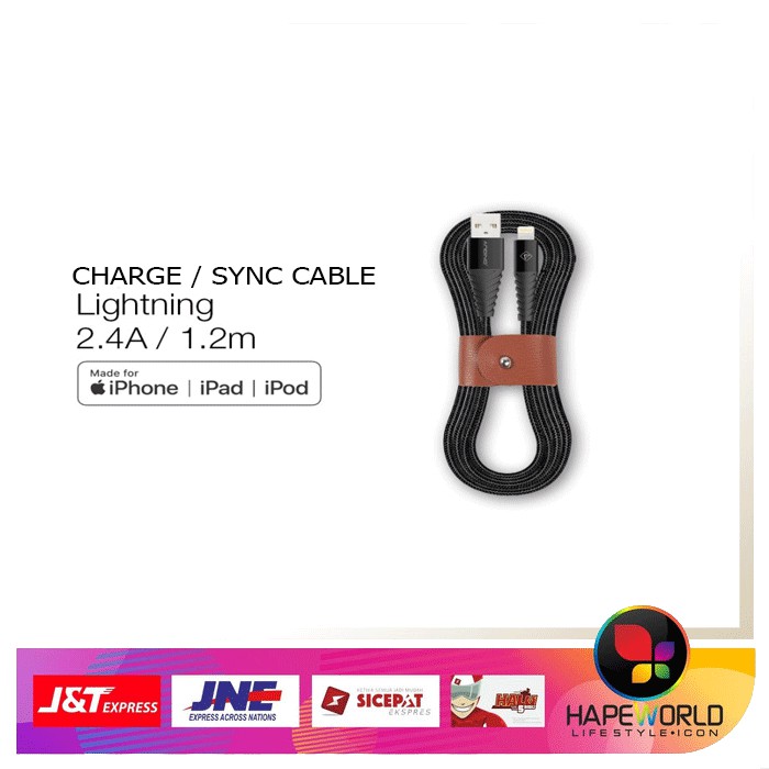 ANDINO CHARGE / SYNC CABLE - KABEL USB TO LIGHTNING