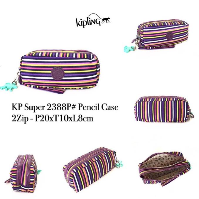 SALE Pencil Case Kipling 2388P/TEMPAT PENSIL AESTHETIC/TEMPAT PENSIL ANAK PEREMPUAN/TEMPAT PENSIL LUCU/TEMPAT PENSIL 3D/TEMPAT PENSIL TRANSPARAN/TEMPAT PENSIL LUCU/TEMPAT PENSIL KOREA/TEMPAT PENSIL KAIN/TEMPAT PENSIL KALKULATOR