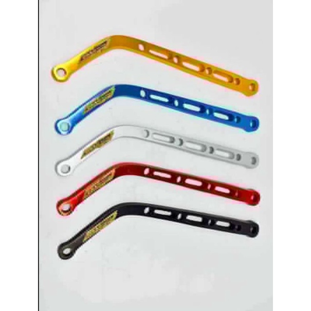 pangkon breket knalpot L racing Ninja matic cnc alumunium motif