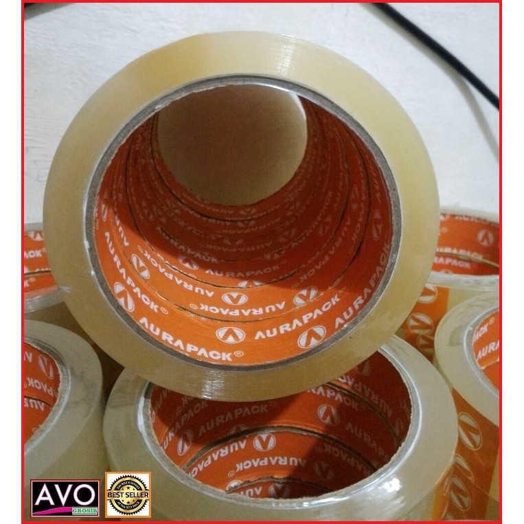 

Promo Selotip Sedang Isolasi Lakban Salotip Kantor Aurapack 24 Mm Murah