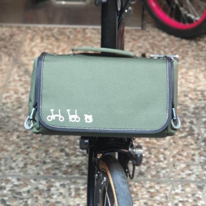 Tas Depan Brompton | Tas Sepedalipat Frontbolck