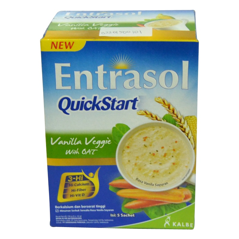 

Entrasol Oat Quickstart Vanila 150Gr