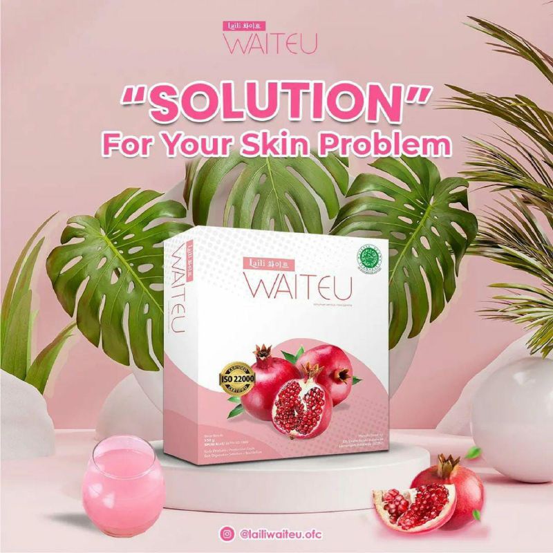 

Waiteu Collagen Drink Minuman untuk kesehatan kulit dan tubuh dapat Mencerahkan kulit dari dalam