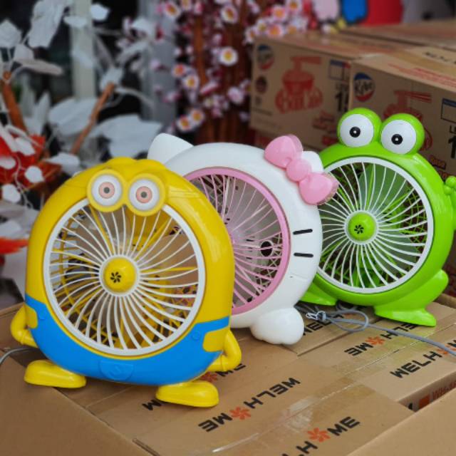 KIPAS ANGIN KARAKTER - KIPAS ANGIN WELHOME | KIPAS ANGIN KARAKTER MURAH