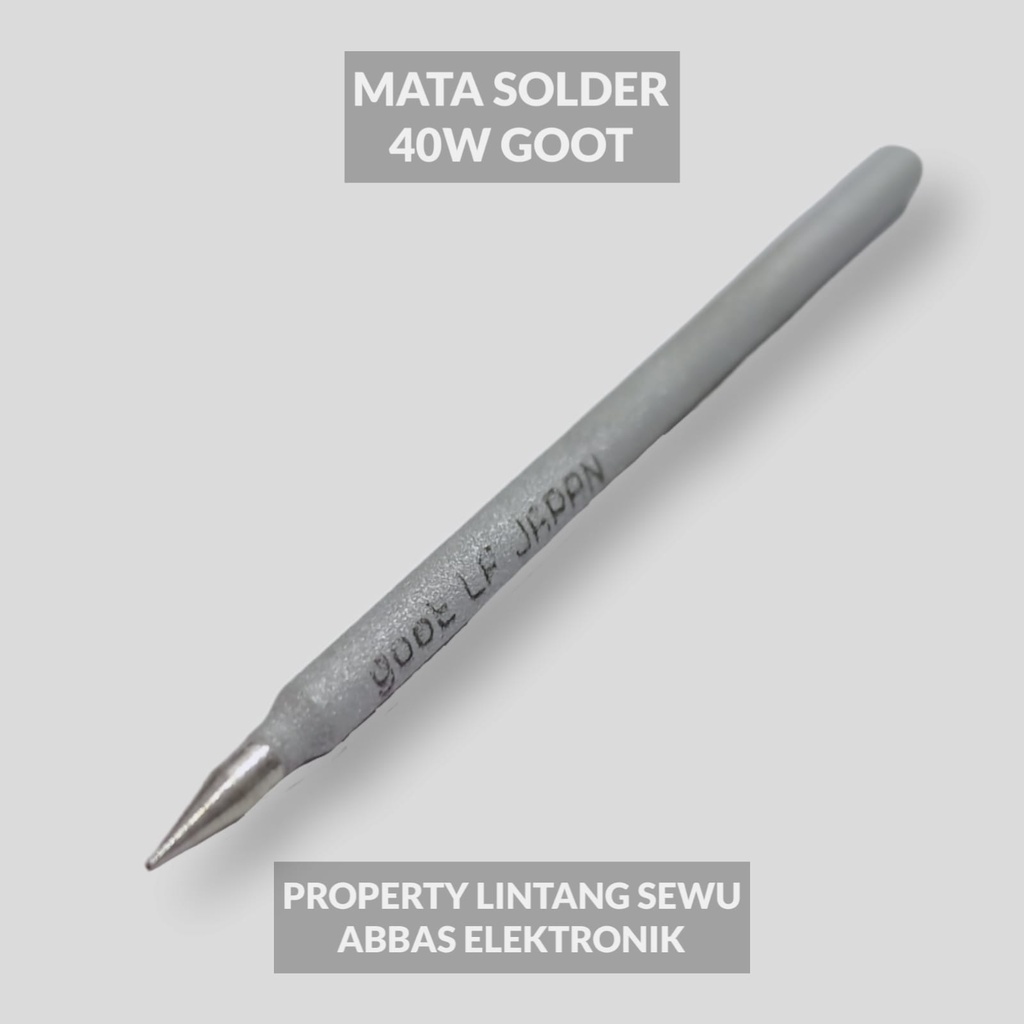 mata solder 40 watt merk klop kualitas bagus mata lancip