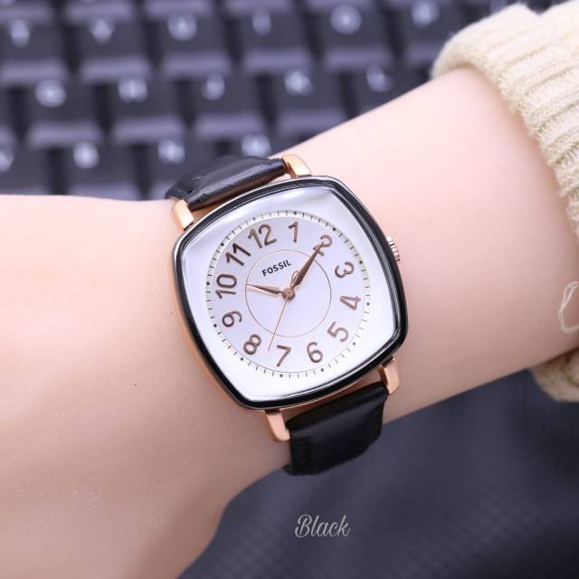 Jam tangan wanita Foss strap tali kulit