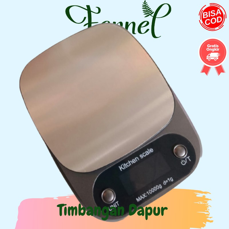 Timbangan Dapur Digital Ketelitian 1 gr