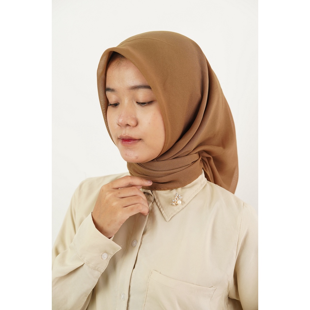 Bros Hijab Mini Bross Peniti Brooch Jilbab Aksesoris Fashion Wanita Perhiasan Muslim 753