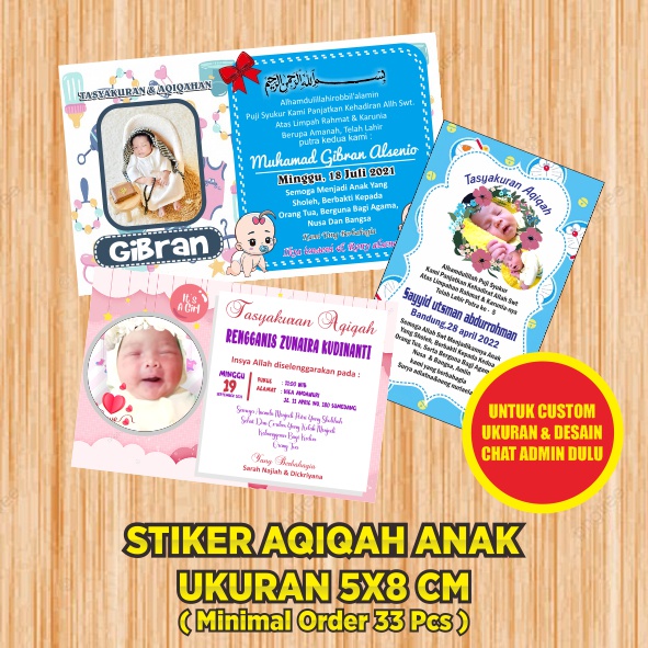 

Cetak Stiker Label Aqiqah anak