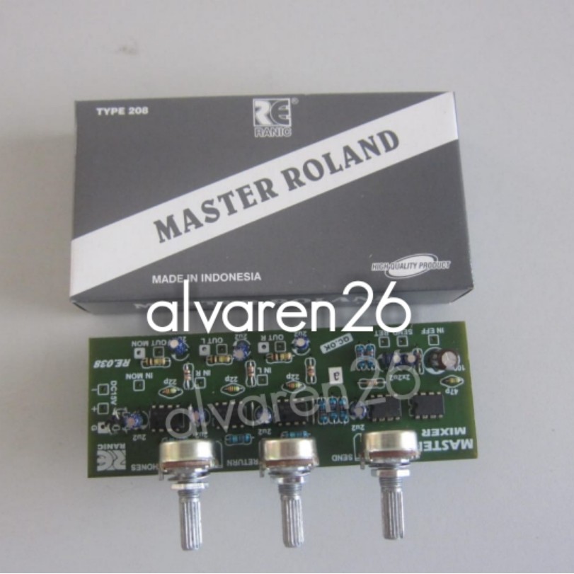 Kit Master Mixer Roland Rolland
