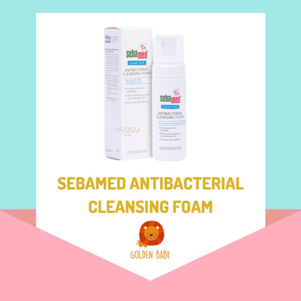 Jual Sebamed CLEAR FACE Antibacterial Cleansing Foam 150ml Shopee