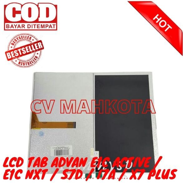 LCD TABLET / TAB ADVAN E1C ACTIVE / E1C NXT / S7D / I7A / X7 PLUS (TIDAK BISA E1C 3G)