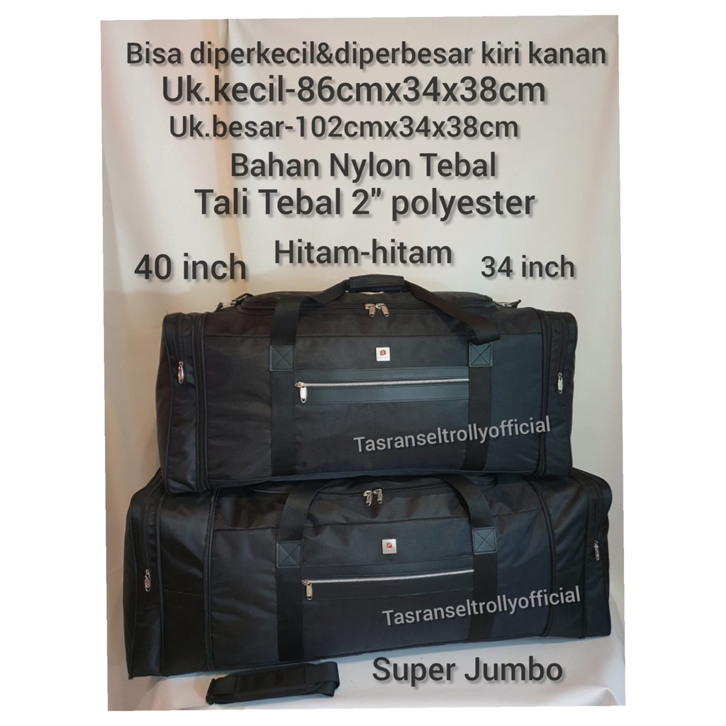 Tas Pakaian Polo Interclub 102cm-Up ukuran super Jumbo100%original