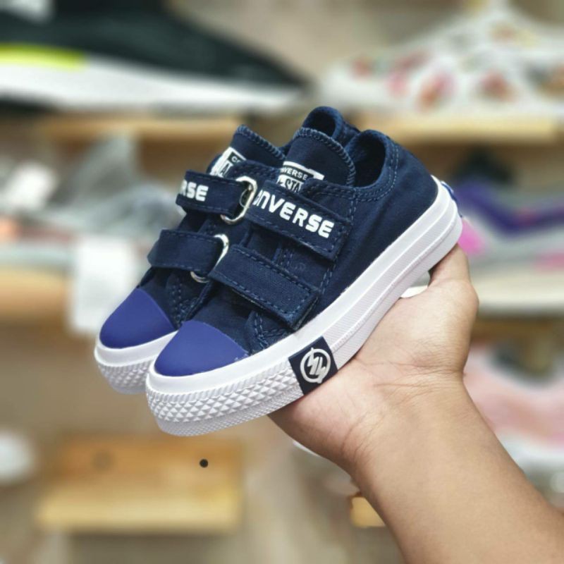 Sepatu anak converse CT low velcro sneaker anak laki perempuan murah