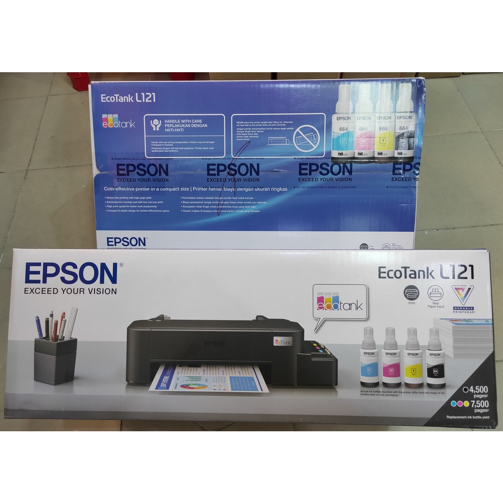 Printer Ink Tank Epson L121 ( Print Only ) Baru Garansi RESMI Epson Indonesia