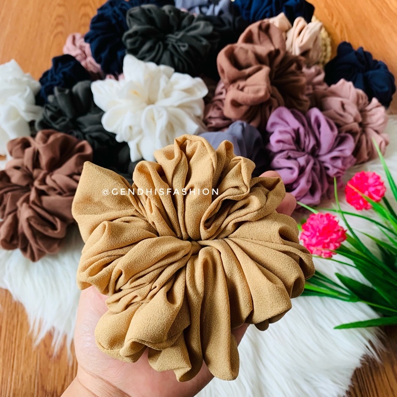 SCRUNCHIE HIJAB CEPOL| IKAT RAMBUT HIJAB