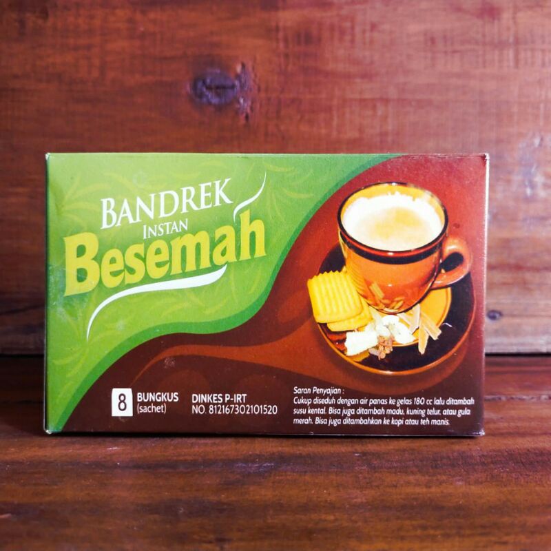 Bandrek Instan Besemah kemasan kotak