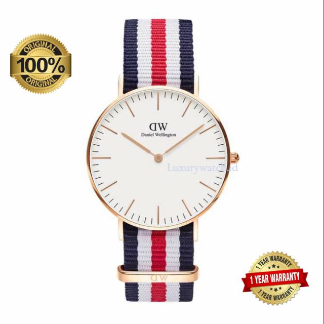 [ ORIGINAL ] DW | Daniel Wellington CLASSIC CANTERBURY | Jam Tangan Pria | Jam Tangan Wanita