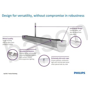 PHILIPS BN012C LED10 10W 1000lumens - 60cm