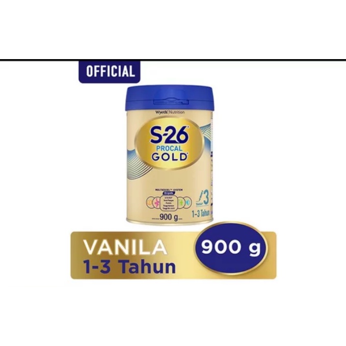 

S26 Procal 3 Gold Susu Formula Kaleng Besar