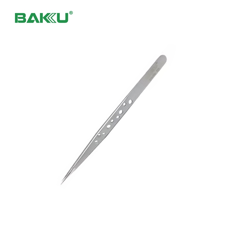 Baku Pinset Tweezer Lurus Tajam BK-V9 SS-SA Stainless Steel Original