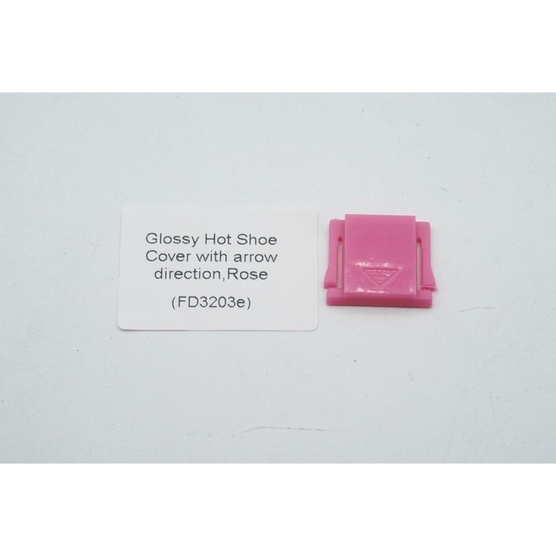 Hot Shoe Cover Universal For Camera Glossy Rose Pink 1.006.0775 FD3203E Sony Canon Nikon Olympus