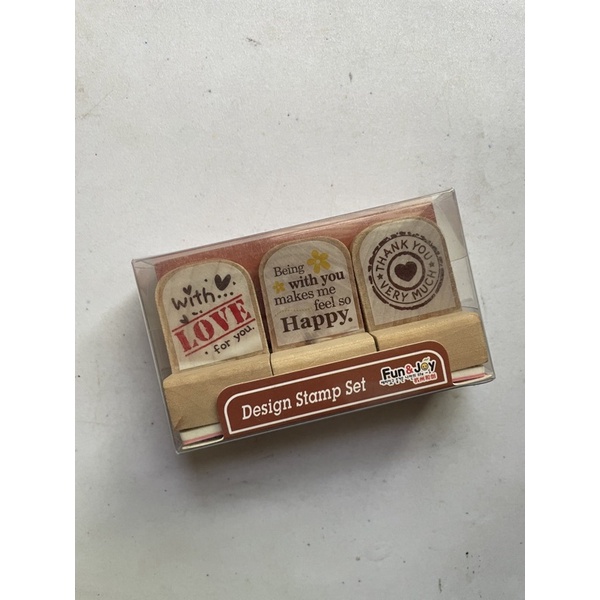 

STAMP SET KAYU