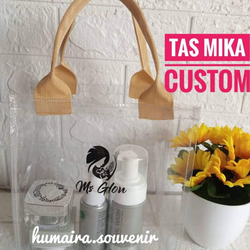 tas mika custom tas ms glow tas hampers custom