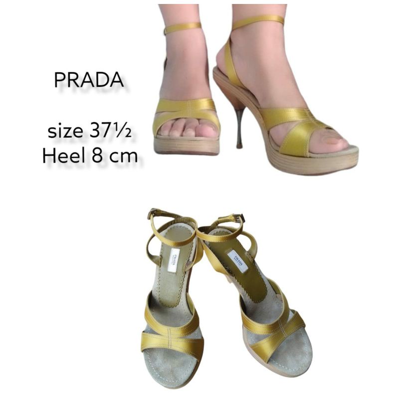 Sepatu High Heel Prada Preloved