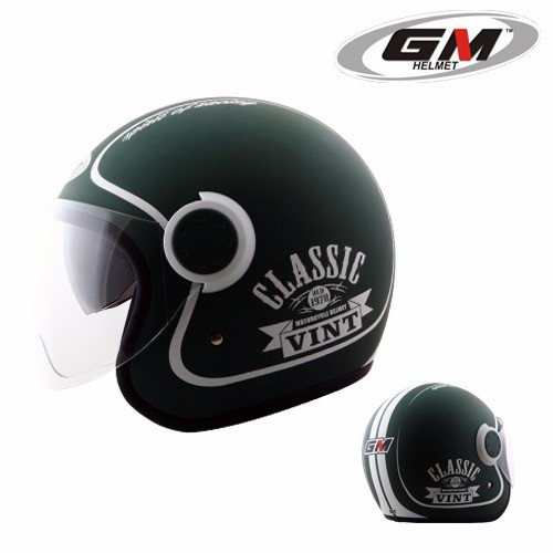 NEW MODEL Helm GM Vint Buat Kalian Yang Demen Gaya Klasik