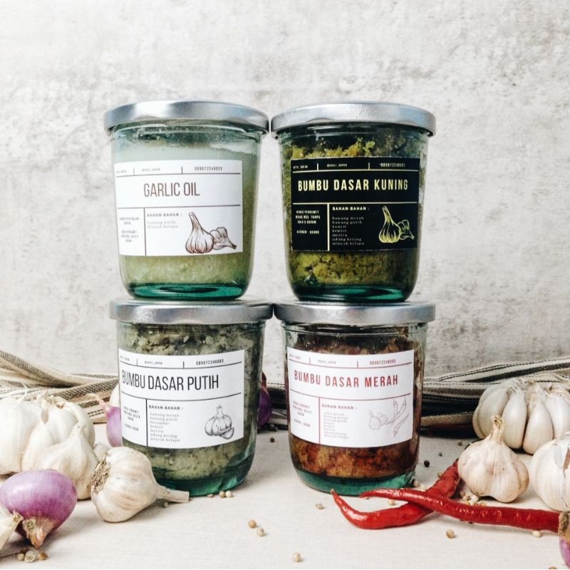 

Bumbu Dasar No MSG Minyak Kelapa Jar Plastik