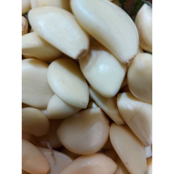 BAWANG PUTIH KUPAS FRESH 1KG