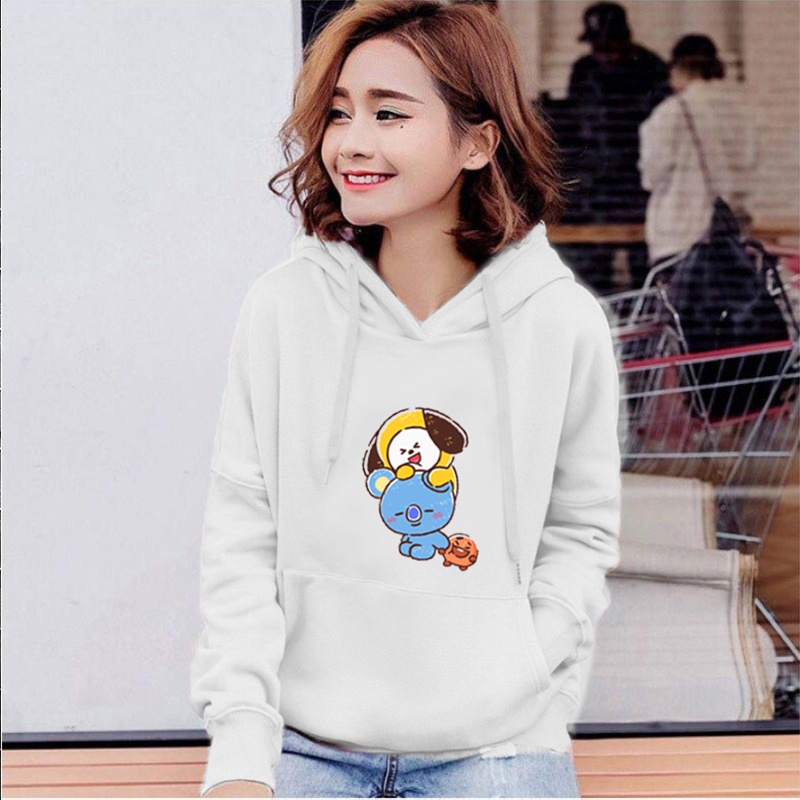 Lilipop.id Sweater Wanita Bts Chimmy Hoodie Jumper Outwear