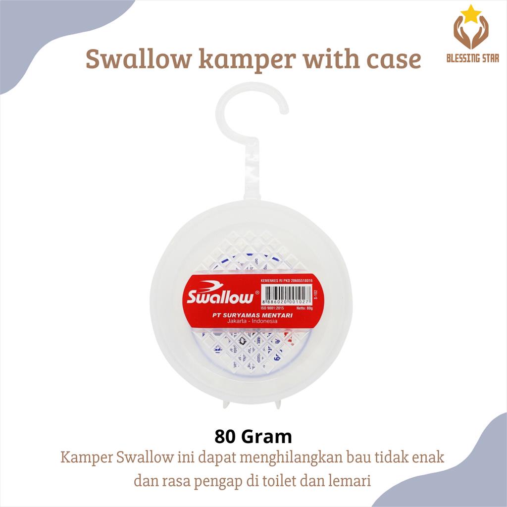 Swallow Kamper Kapur Barus Toilet gantung anti serangga kecoa