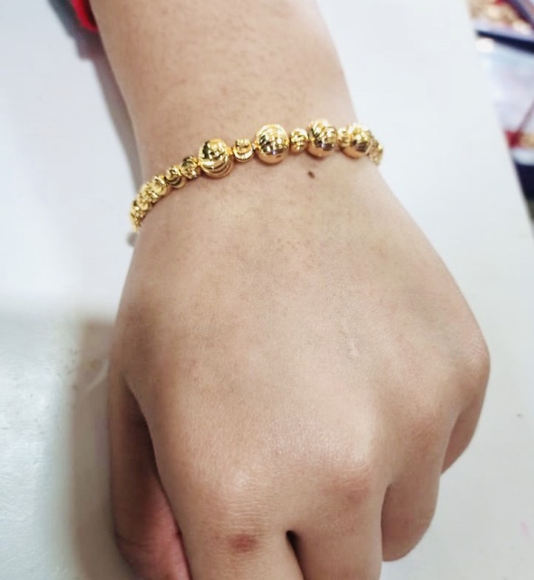 Gelang tangan wanita //perhiasan wanita //perhiasan lapis emas //gelang // perhiasan