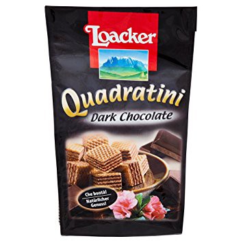 

LOACKER QUADRATINI DARK CHOCOLATE 125GR