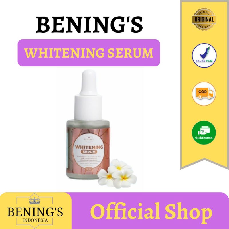 BENINGS SKINCARE DR OKY PRATAMA PAKET EXLUSIVE BRIGHTENING ACNE | BENINGS CLINIC | BENING'S SKINCARE-WHITENING SERUM