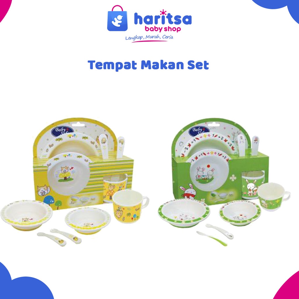 Baby Safe Set Meal / Tempat Makan Bayi Set / Set Perlengkapan Bayi