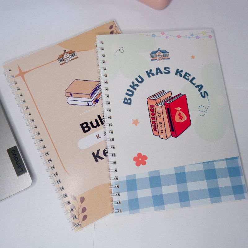 

Buku Kas Kelas A5 | Buku Kas Harian Mingguan Bulanan | Notebook A5 Jilid Spiral