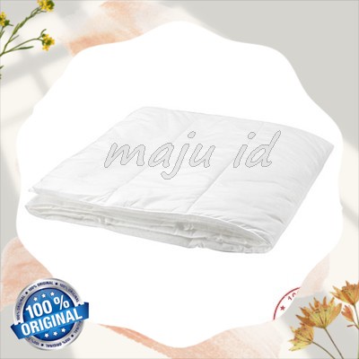 Duvet sprei seprai selimut tipis sedikit hangat, 240x220 cm Set-ikeeea sil