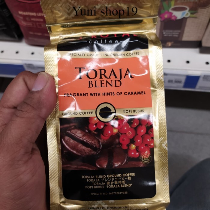 

kopi jj royal toraja blend bubuk 200gr