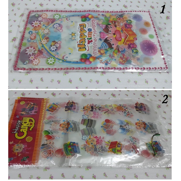 

Plastik Snack / Souvenir Ulang Tahun Ukuran 43 x 23 cm