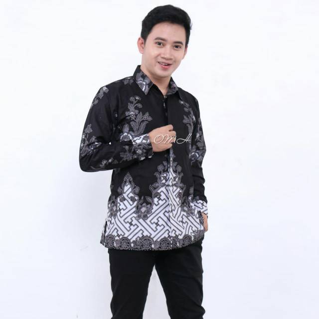 Kemeja batik pria PPBTK07 WSA04 lengan panjang /kemejapria/kemejabatik/batikpria/batikmodern  Bfj02