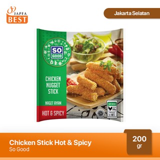 Nugget Ayam Stick Hot N Spicy So Good 200 gr | Shopee ...