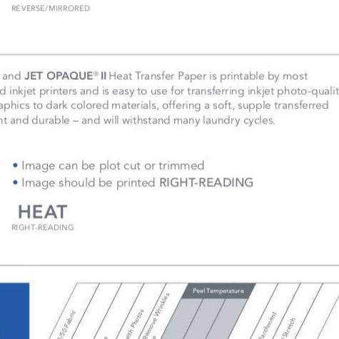 

← 3G JET OPAQUE TRANSFER PAPER DARK MADE IN USA Ukuran A3 ➥